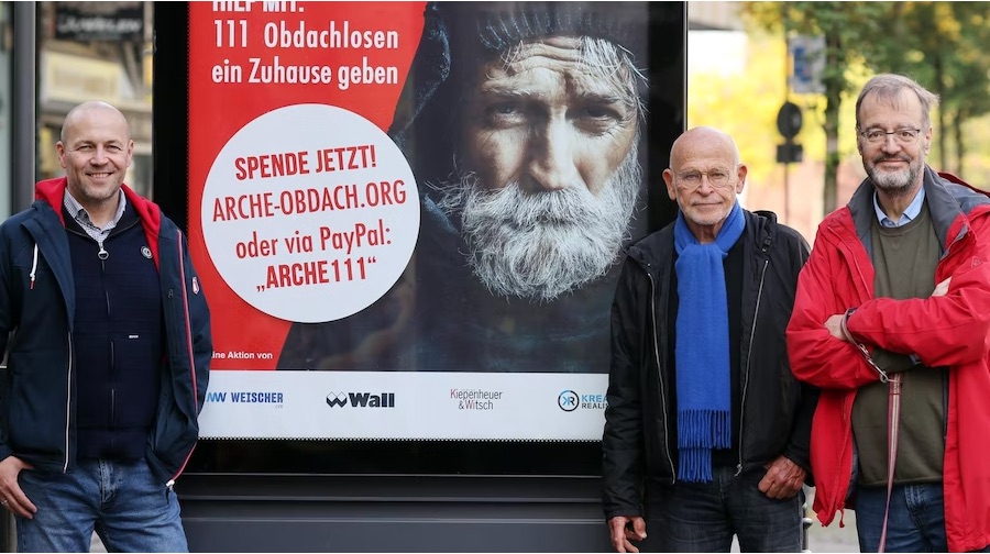 Wallraff setzt sich für Obdachlose ein