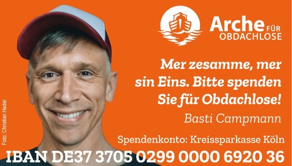 Basti Campmann: Solidarität mit obdachlosen Menschen