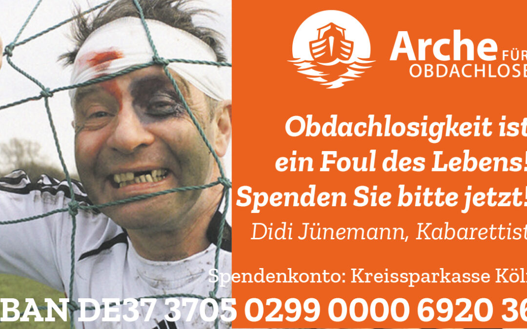 Didi Jünemann: Obdachlosigkeit ist ein Foul!